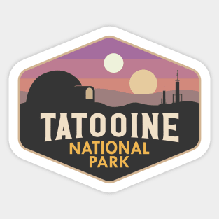 Tatooine National Park Sticker